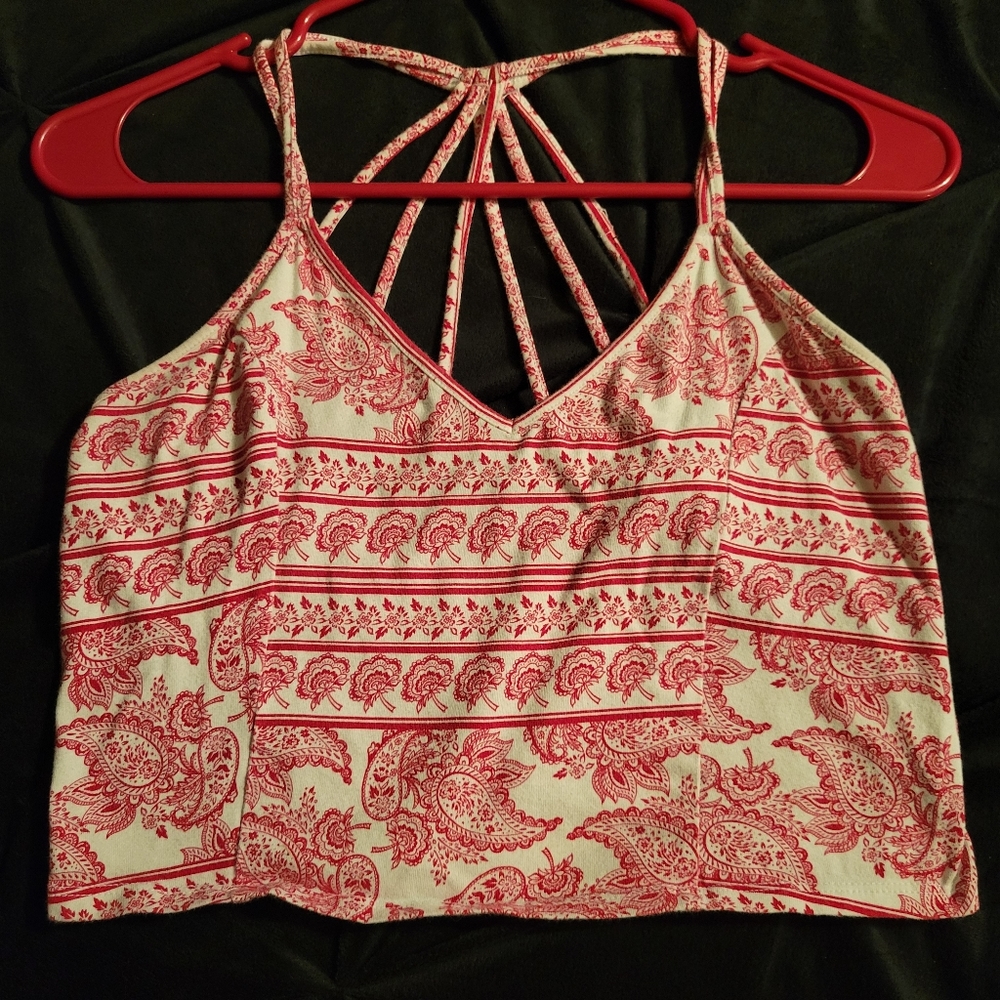 Charlotte Russe, size medium, red and white